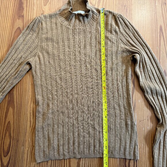 Doen Oslo Turtleneck Toasted Pecan Size Large - Picture 7 of 10